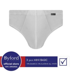 Byford Celana Dalam Pria Mini Briefs 3 pcs / pack - WBYB21M3BS