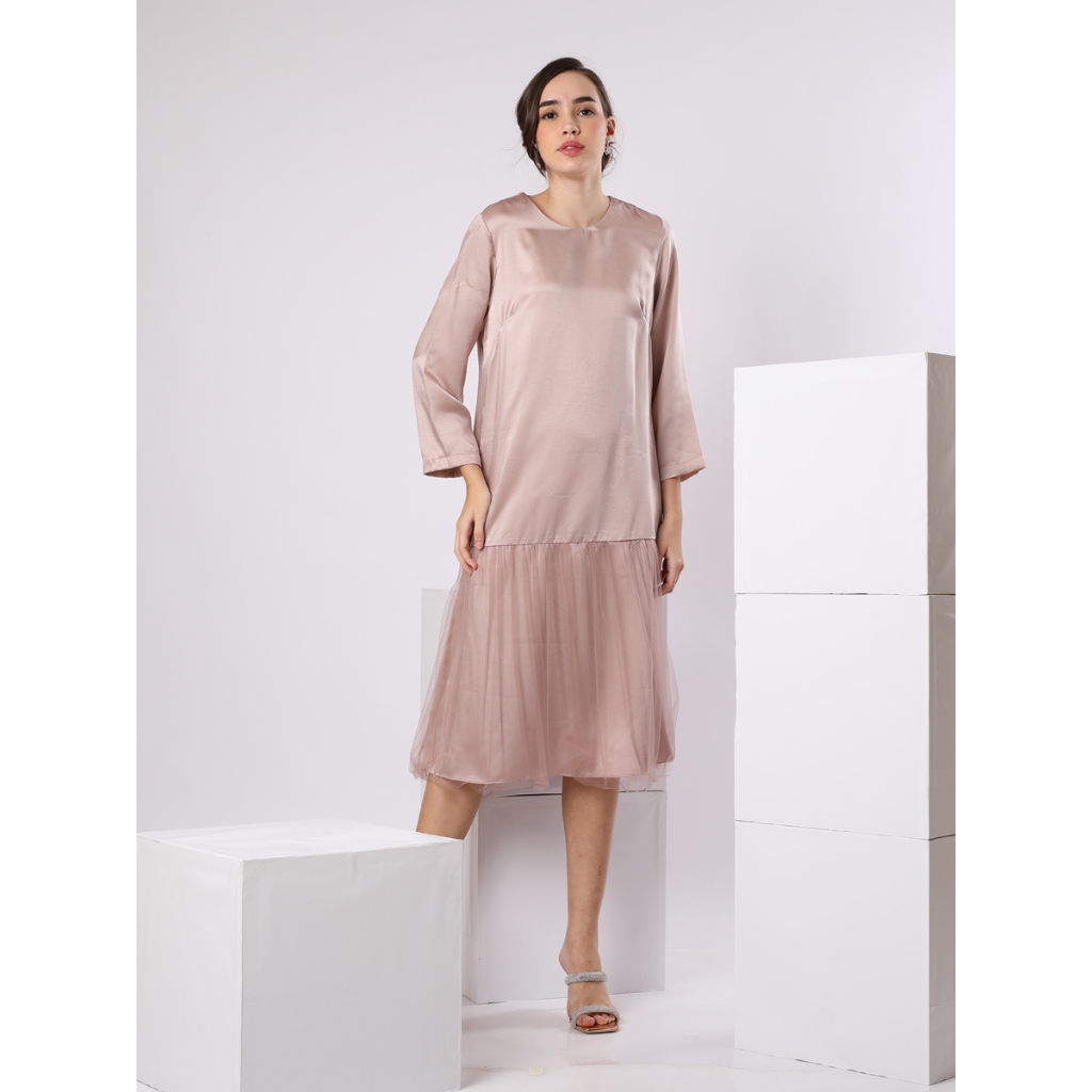Personal Style Amara Ecru Dress