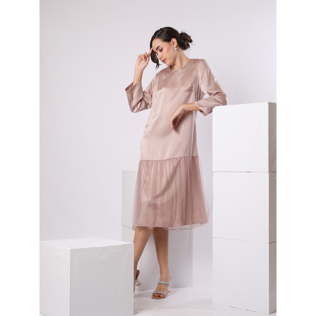 Personal Style Amara Ecru Dress - Image 5