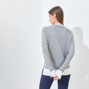 Jack Nicklaus Daughters Premium Crew Neck Sweater Women's Grey Blast