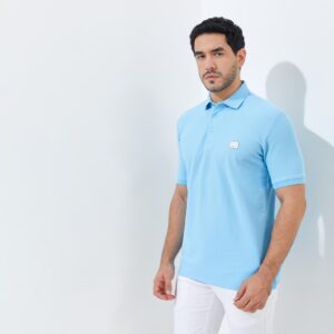 Jack Nicklaus Miles Polo Shirt Pria Regular Fit Light Blue