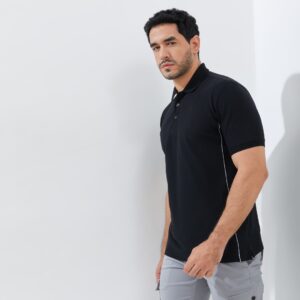 Jack Nicklaus Oracle Polo Shirt Pria Regular Fit Black