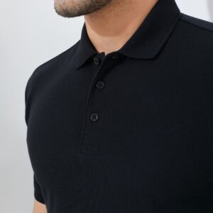 Jack Nicklaus Oracle Polo Shirt Pria Regular Fit Black