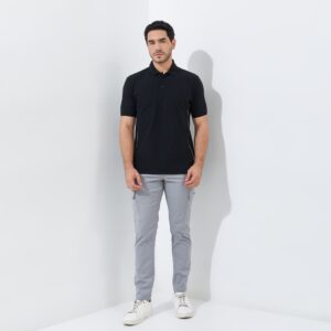 Jack Nicklaus Oracle Polo Shirt Pria Regular Fit Black