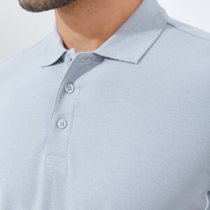 Jack Nicklaus Oracle Polo Shirt Pria Regular Fit Light Grey