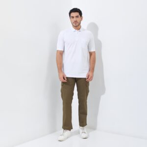 Jack Nicklaus Rachero Polo Shirt Pria Regular Fit White