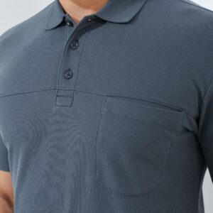 Jack Nicklaus Rachero Polo Shirt Pria Regular Fit Iron Gate