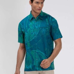 M2 Baronne Cyan Shirt