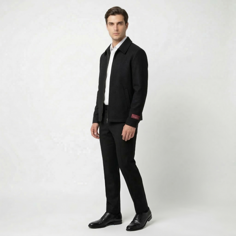 Carthago Montclair Laurent Men's Jasket Regular Fit Black - Image 3