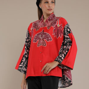 Personal Style Blouse Kimono Wanita Pekalongan Encim Merah