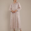 Personal Style Dress Abaya Wanita Butterfly Blush Cream