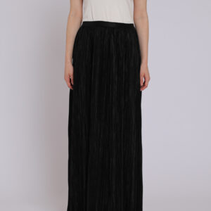 Personal Style Rok Plisket Wanita Black Pleated