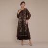 Personal Style Dress Abaya Embroidery Wanita Iris