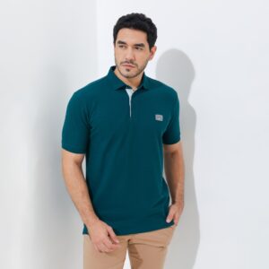 Jack Nicklaus Miles Polo Shirt Pria Regular Fit Atlantic Deep