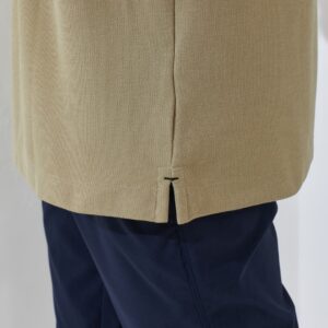 Jack Nicklaus Torino Polo Shirt Pria Regular Fit Sponge Khaki