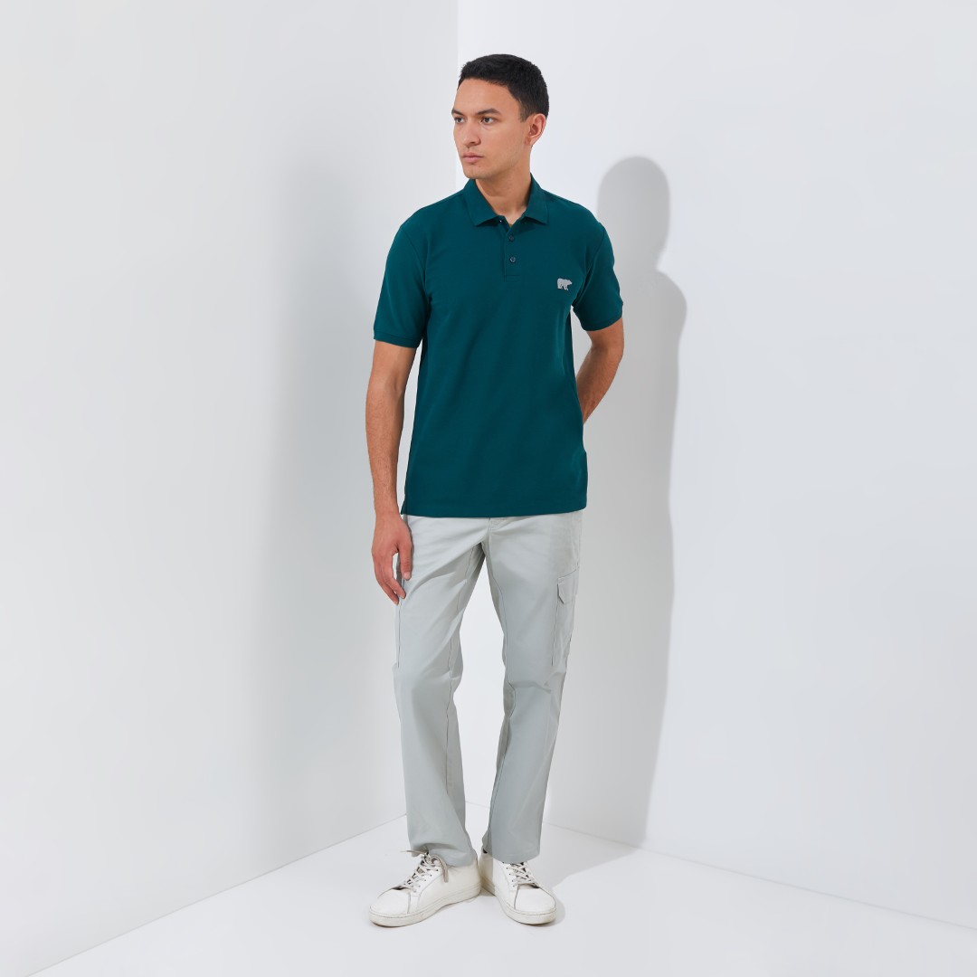 Jack Nicklaus Corbin Polo Shirt Pria Regular Fit Atlantic Deep - Image 3