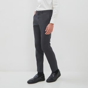 Jobb Nebraska-B Celana Panjang Modern Slim Fit Dark Grey