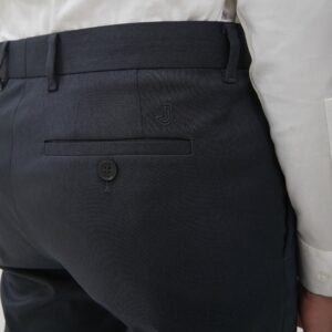 Jobb Nebraska-B Celana Panjang Modern Slim Fit Dark Grey