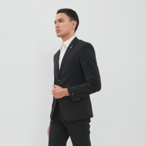 JOBB Nebraska-T2 Jas Pria Slim Fit Hitam