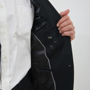 JOBB Nebraska-T2 Jas Pria Slim Fit Hitam