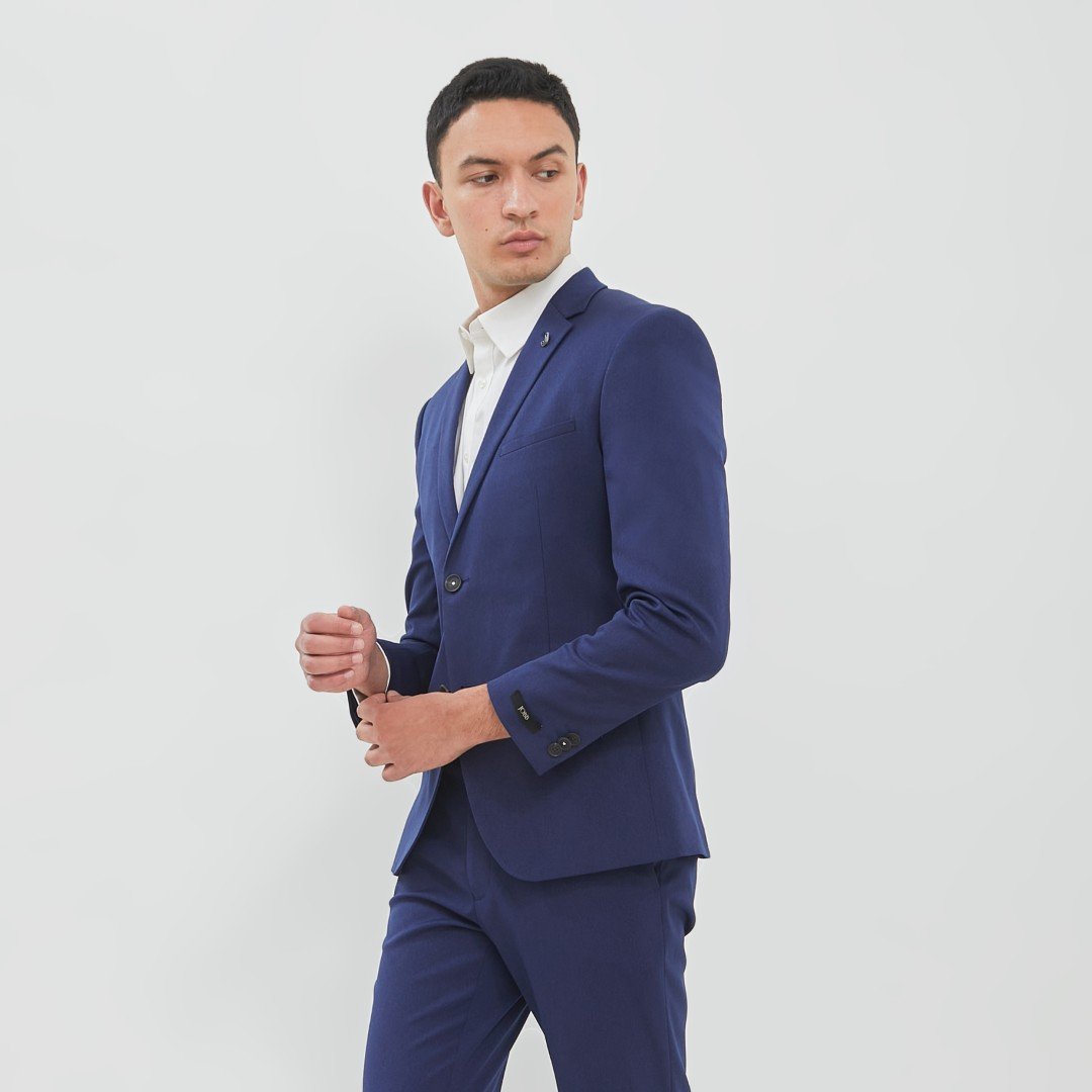 JOBB Nebraska-T2 Jas Pria Slim Fit Medium Blue - Image 2