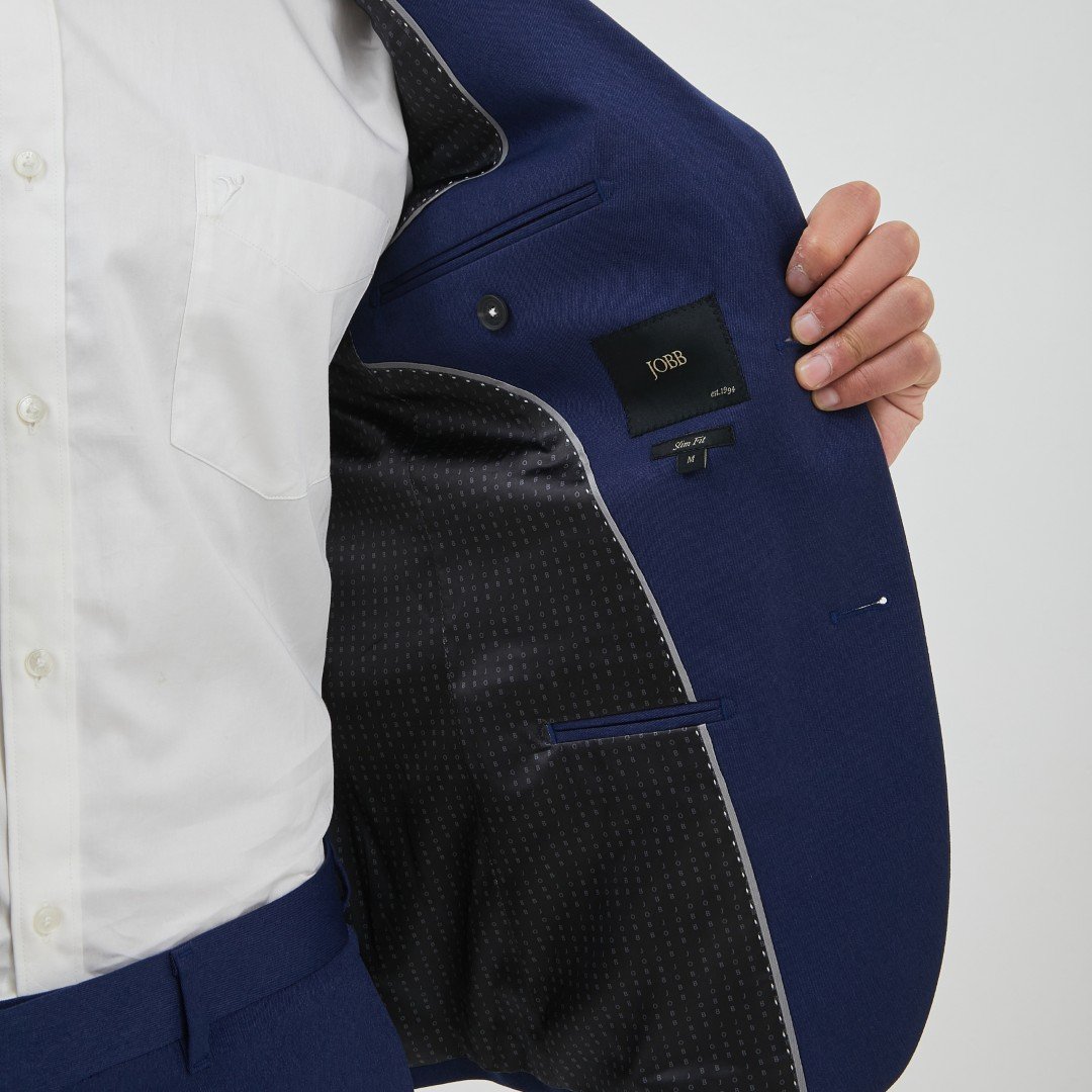 JOBB Nebraska-T2 Jas Pria Slim Fit Medium Blue - Image 5