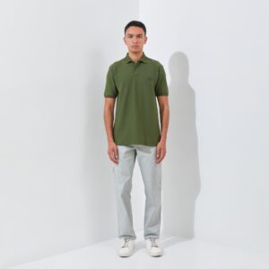 Jack Nicklaus Master Polo Shirt Pria Regular Fit Dark Green
