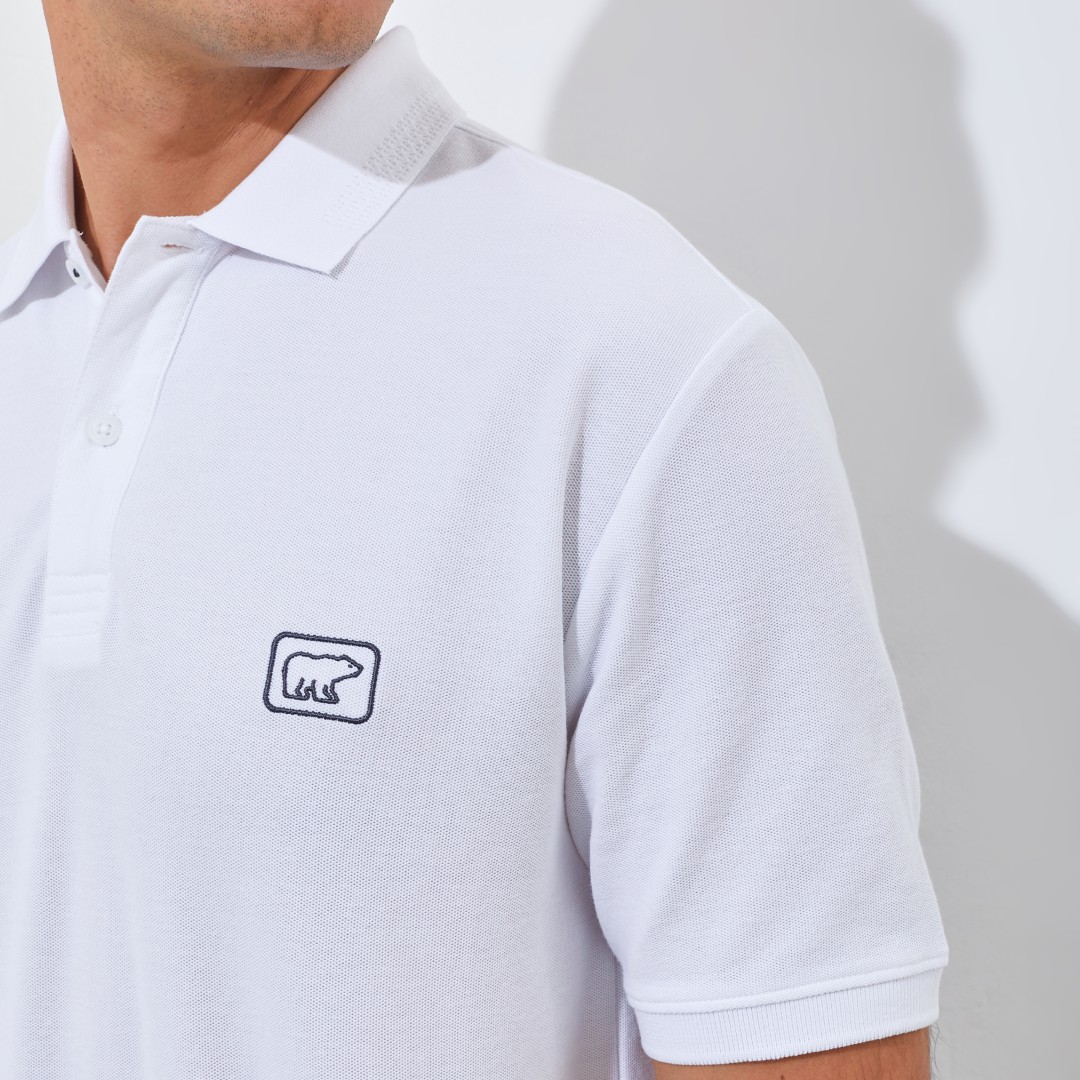 Jack Nicklaus Master Polo Shirt Pria Regular Fit White - Image 7