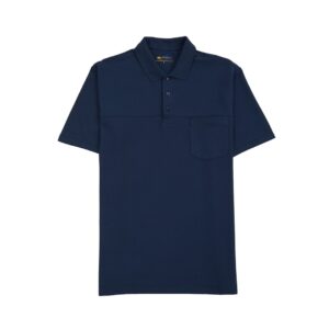 Jack Nicklaus Ranchero Polo Shirt Pria Regular Fit Navy