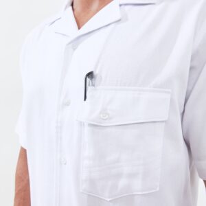 Jack Nicklaus Soren Kemeja Pria Lengan Pendek Relaxed Fit White