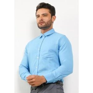 Garrity Kemeja Lengan Panjang Motif Slim Fit - Cokelat Tua - 6040