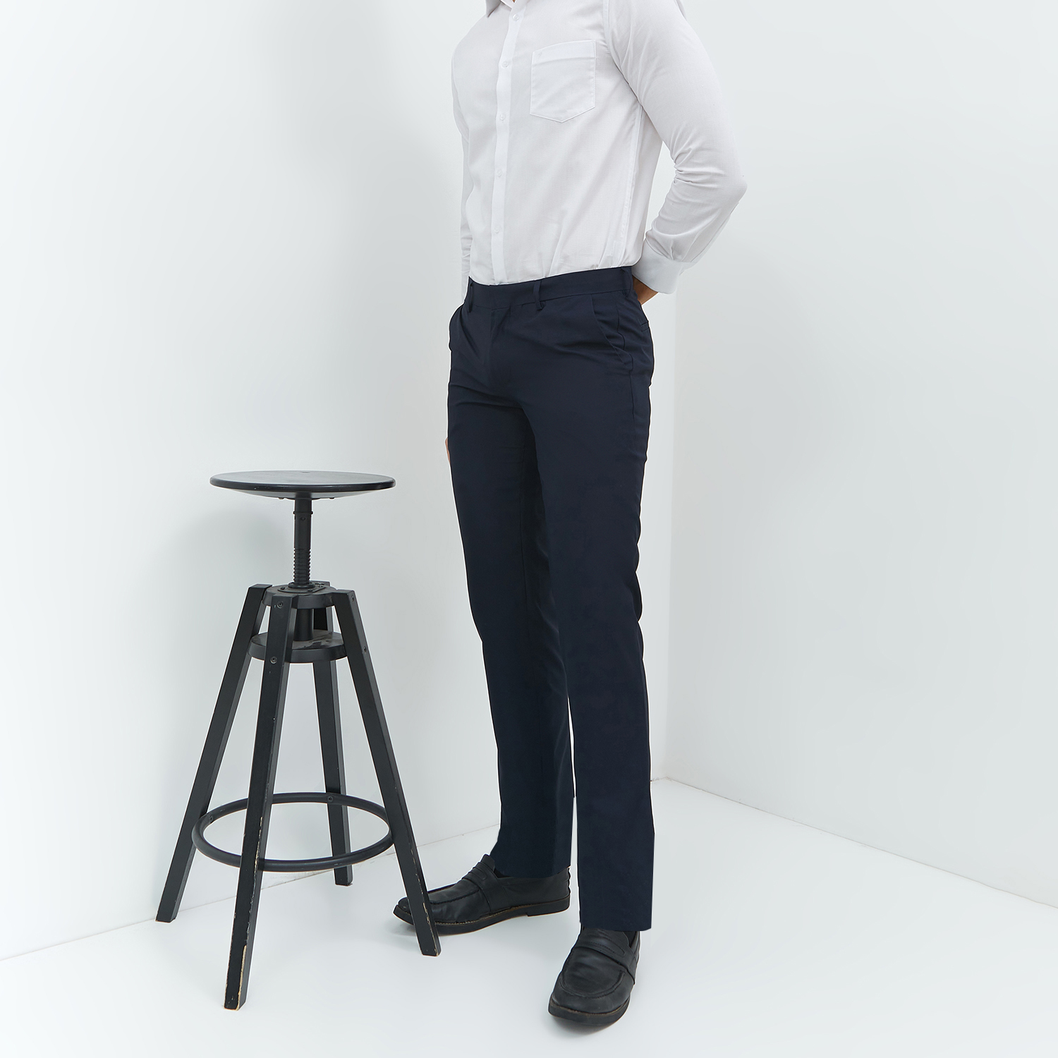 Jobb Raymore-B Celana Panjang Pria Slim Fit Navy - Image 2