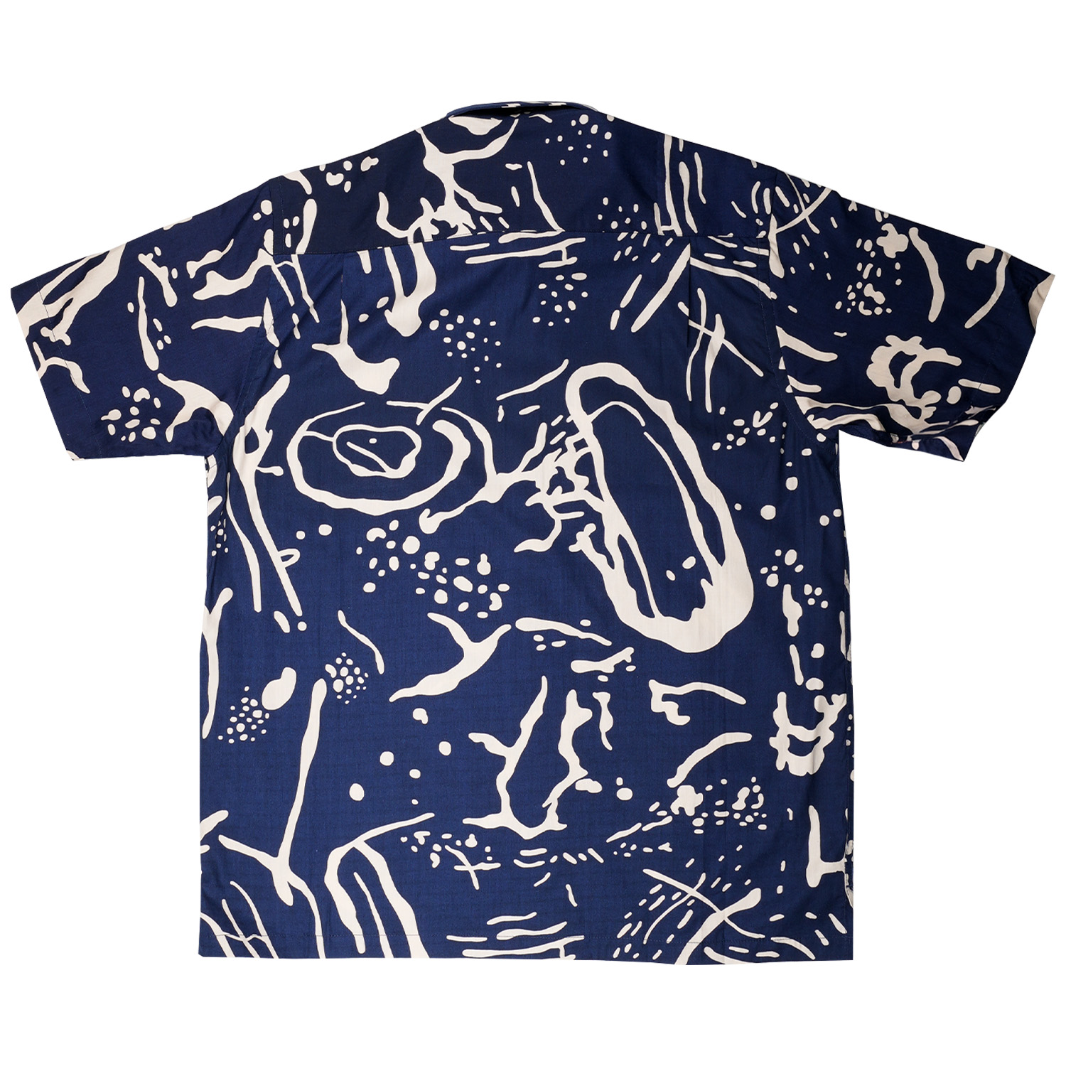 Gianni Visentin Kemeja Batik Pria Katun Regular Fit Biru - 9047 - Image 4