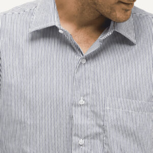 Gianni Visentin - Kemeja Formal Salur Regular Fit - 8989