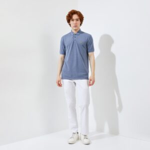 Jack Nicklaus Halston Polo Shirt Pria Regular Fit Medium Blue