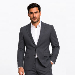 JOBB Marrakesh Setelan Jas dan Celana Pria Slim Fit Abu-Abu