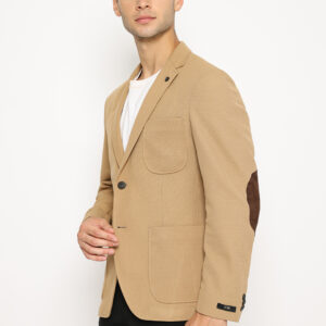 Jobb Rowland-T2 Jas Pria Slim Fit Dark Khaki