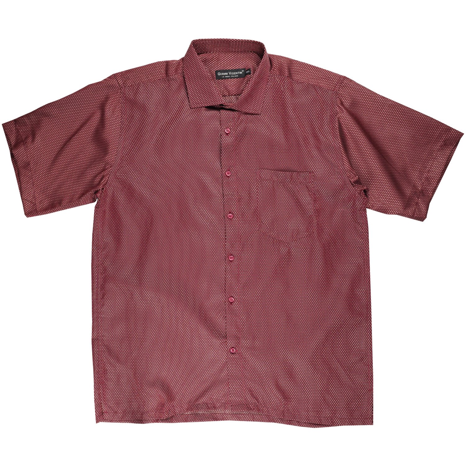 Gianni Visentin Kemeja Formal Pria Dobby Regular Fit Kotak kotak - 8915 - Image 3