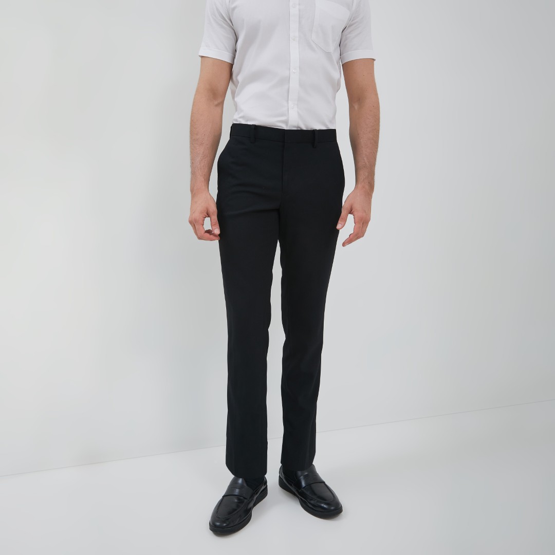 Jobb Troiano Celana Panjang Slim Fit Hitam