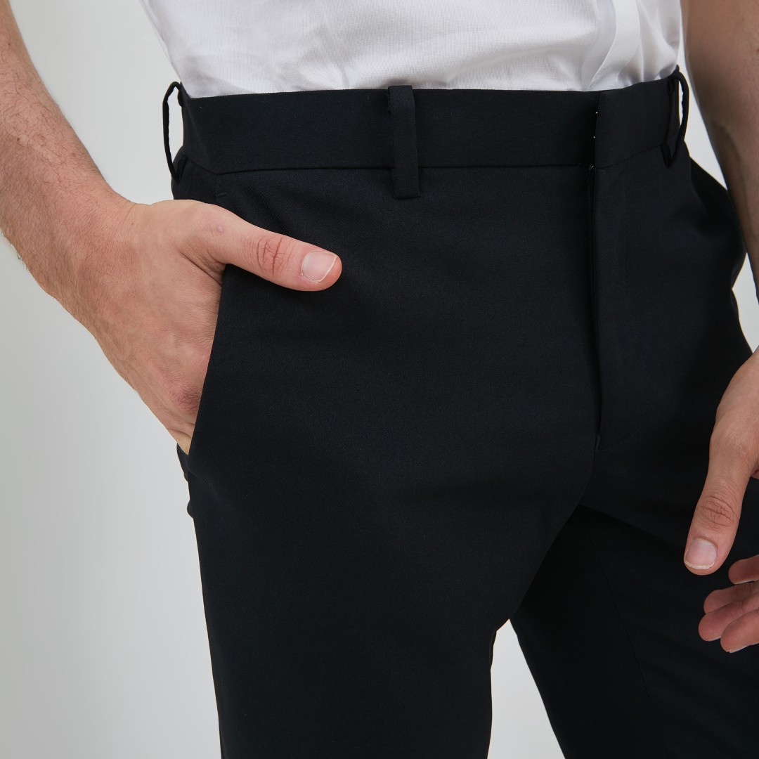 Jobb Troiano Celana Panjang Slim Fit Hitam - Image 4