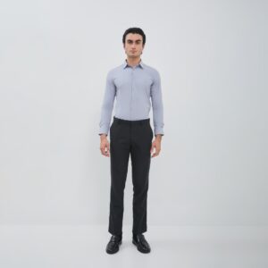 Jobb Troiano Celana Panjang Slim Fit Abu-abu