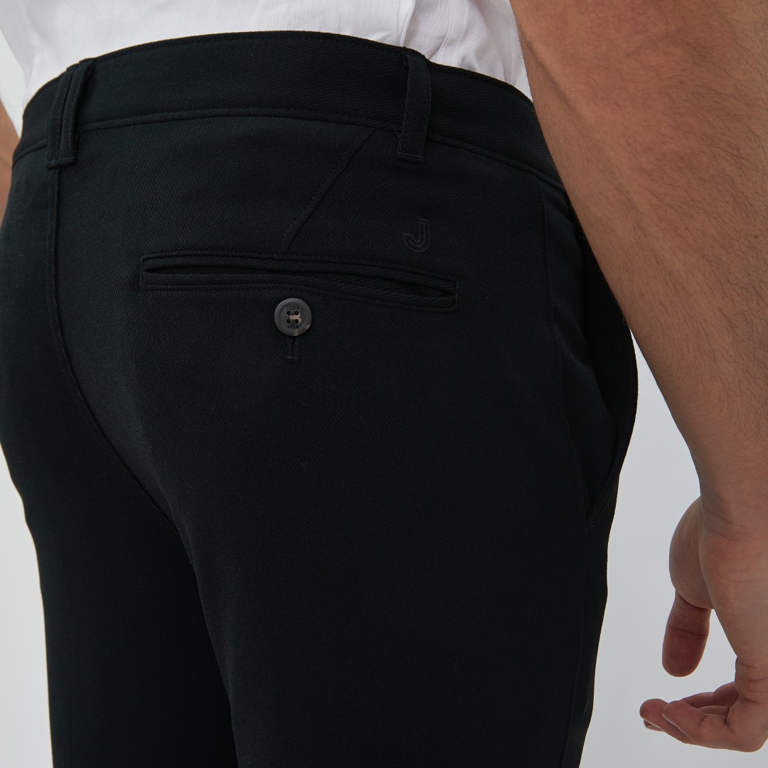 Jobb Spain Celana Panjang Modern Slim Fit Black - Image 6