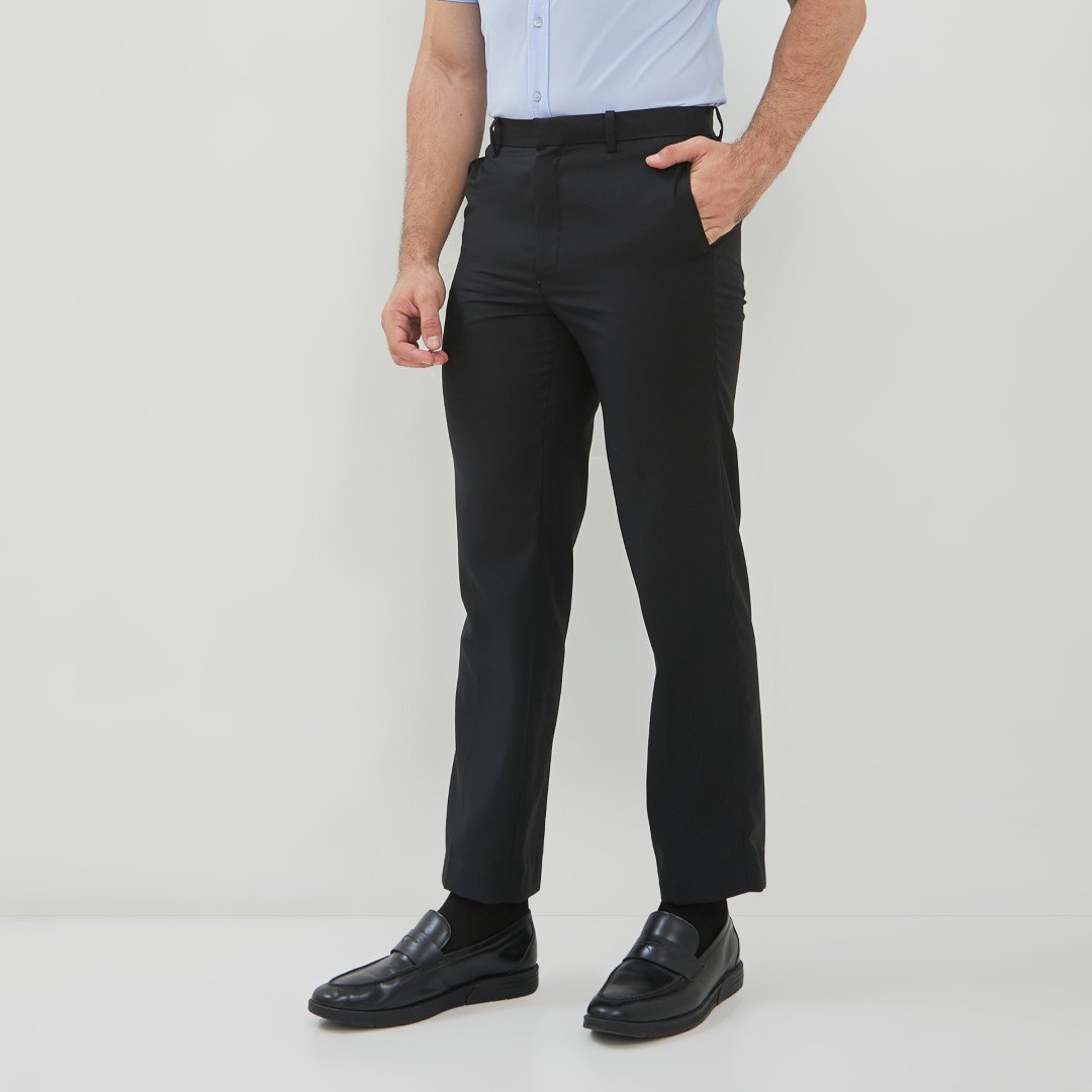 Jobb Wollder Celana Panjang Pria Regular Fit Hitam