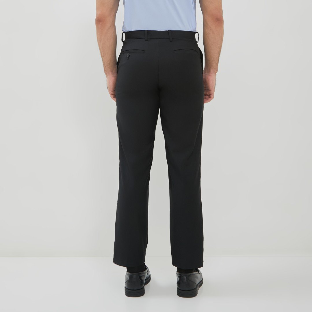 Jobb Wollder Celana Panjang Pria Regular Fit Hitam - Image 3