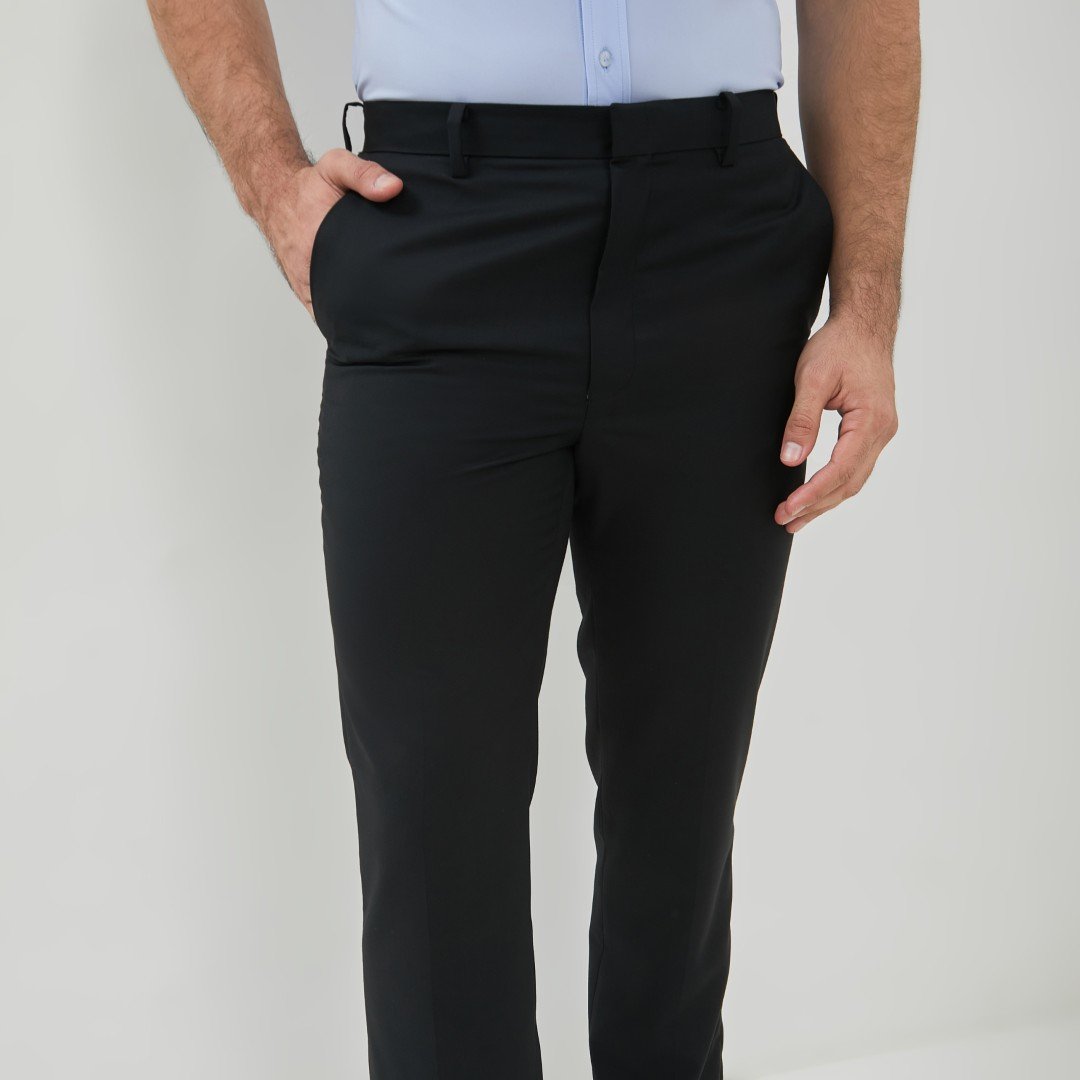 Jobb Wollder Celana Panjang Pria Regular Fit Hitam - Image 5