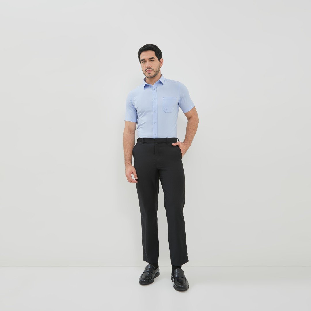 Jobb Wollder Celana Panjang Pria Regular Fit Hitam - Image 4