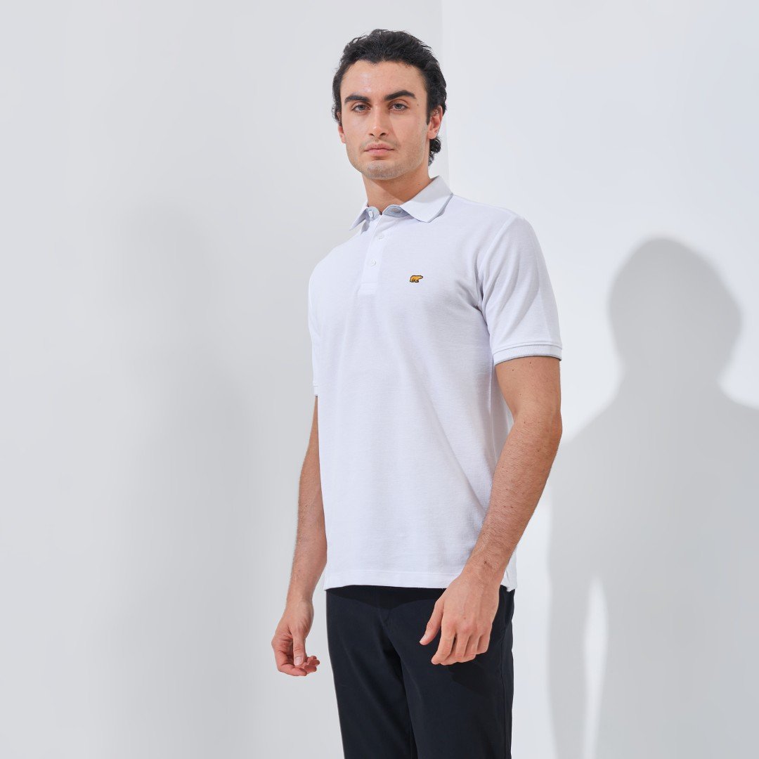 Jack Nicklaus Coda Polo Shirt Pria Regular Fit White - Image 4