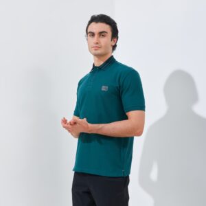 Jack Nicklaus Barack Polo Shirt Pria Regular Fit Atlantic Deep