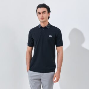 Jack Nicklaus Barack Polo Shirt Pria Regular Fit Black