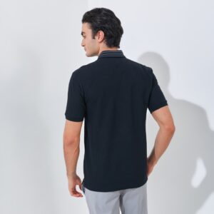 Jack Nicklaus Barack Polo Shirt Pria Regular Fit Black